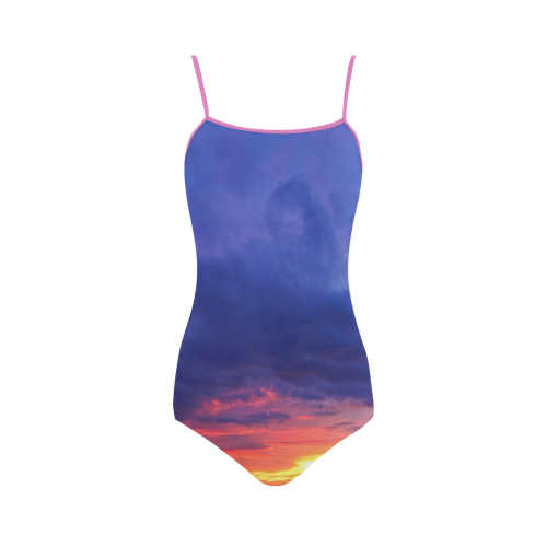 Evening's Face Strap Swimsuit ( Model S05)