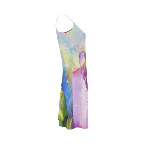 Abstract mystical Alcestis Slip Dress (Model D05)