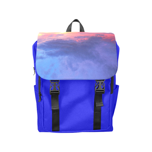 Evening's Face Casual Shoulders Backpack (Model 1623)