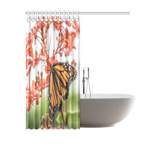 Monarch Butterfly Dreams Shower Curtain 60"x72"