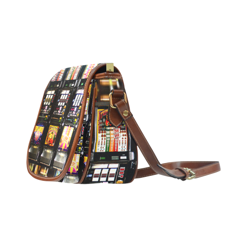 Lucky Slot Machines - Dream Machines Saddle Bag/Small (Model 1649) Full Customization