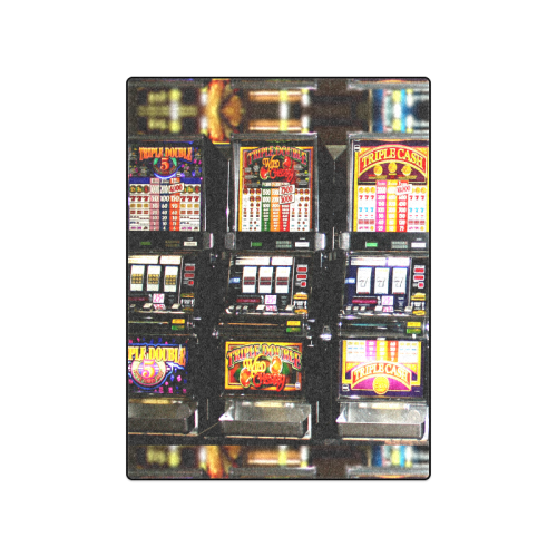 Lucky Slot Machines - Dream Machines Blanket 50"x60"