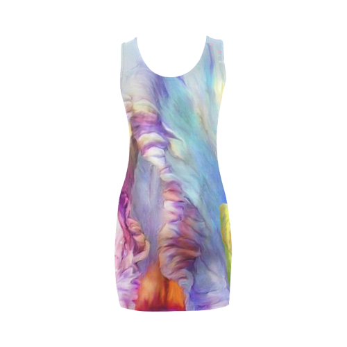 Abstract mystical Medea Vest Dress (Model D06)