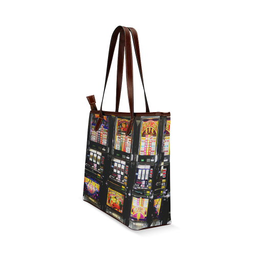 Lucky Slot Machines - Dream Machines Shoulder Tote Bag (Model 1646)