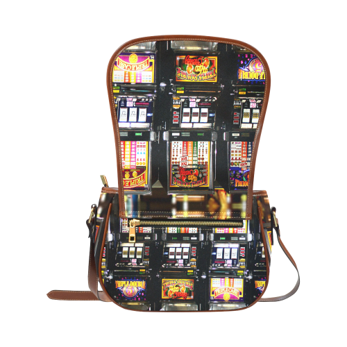 Lucky Slot Machines - Dream Machines Saddle Bag/Large (Model 1649)