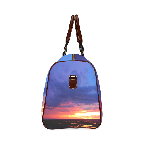 Evening's Face Waterproof Travel Bag/Small (Model 1639)