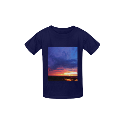 Evening's Face Kid's  Classic T-shirt (Model T22)