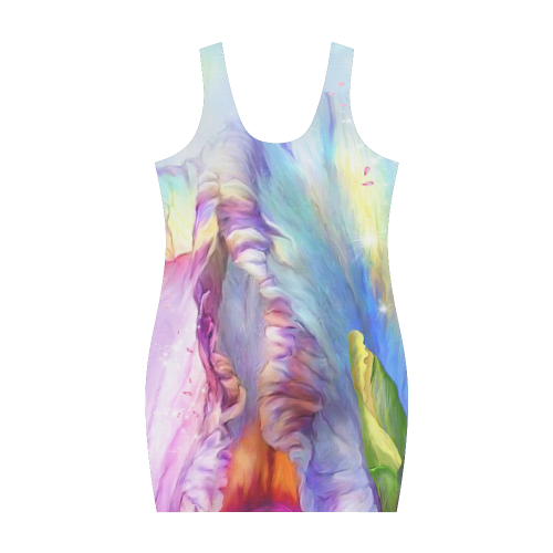 Abstract mystical Medea Vest Dress (Model D06)