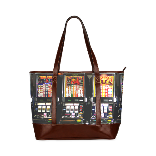 Lucky Slot Machines - Dream Machines Tote Handbag (Model 1642)