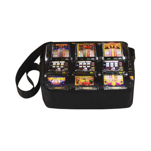 Lucky Slot Machines - Dream Machines Classic Cross-body Nylon Bags (Model 1632)