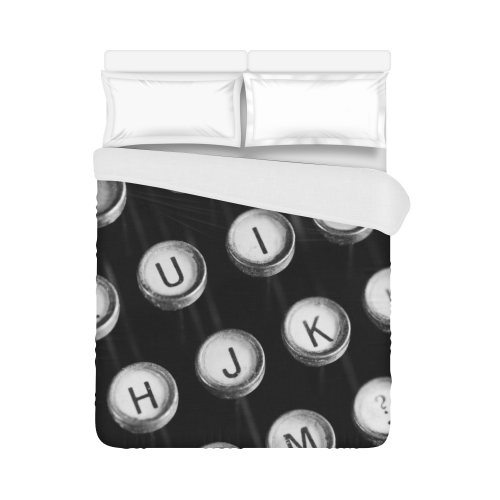 Schreibmaschinentasten typewriter keys Duvet Cover 86"x70" ( All-over-print)