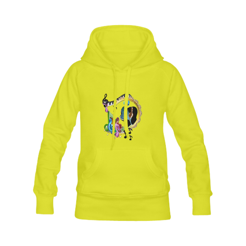 Music for the soul Women's Classic Hoodies (Model H07)