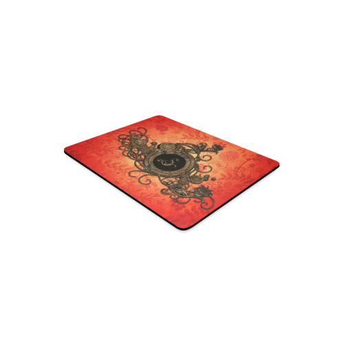 Decorative design, red and black Rectangle Mousepad