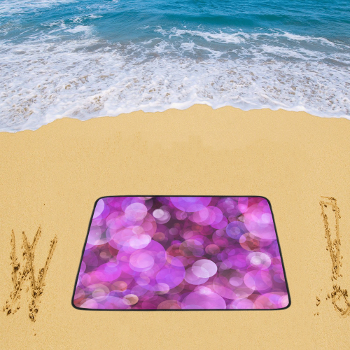 Bubbles008 Beach Mat 78"x 60"