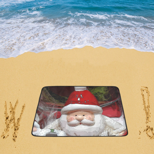 Santa20160606 Beach Mat 78"x 60"