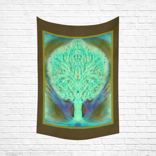 tree of life Cotton Linen Wall Tapestry 60"x 90"