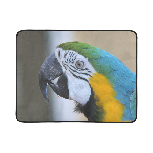 parrot_2015_0201 Beach Mat 78"x 60"