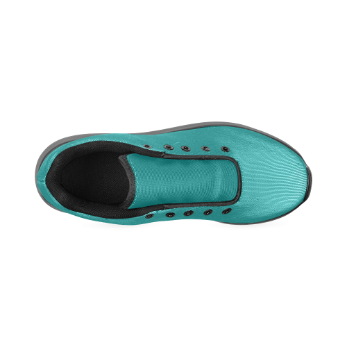 Deep Peacock Blue Men’s Running Shoes (Model 020)