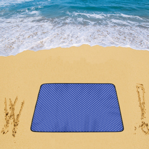 polkadots20160640 Beach Mat 78"x 60"