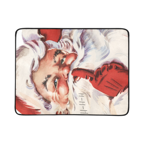 Santa20160601 Beach Mat 78"x 60"