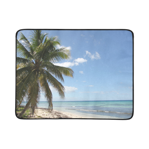 Isla Saona Caribbean Paradise Beach Beach Mat 78"x 60"