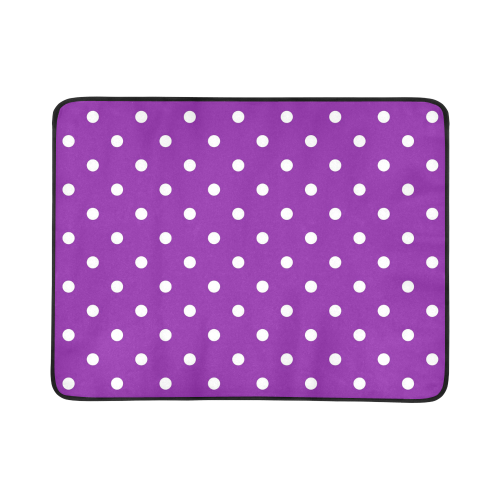 polkadots20160612 Beach Mat 78"x 60"