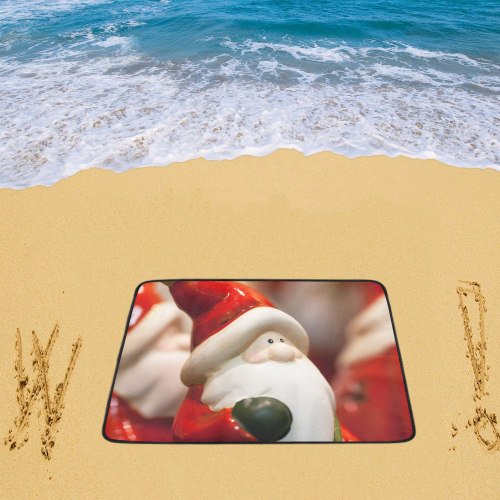 Santa20160604 Beach Mat 78"x 60"