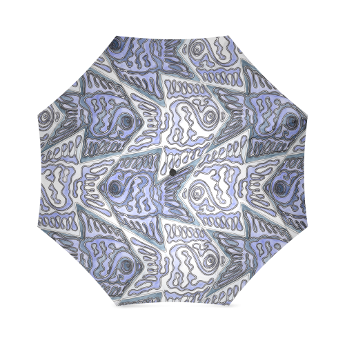 Fish Tessellation Foldable Umbrella (Model U01)