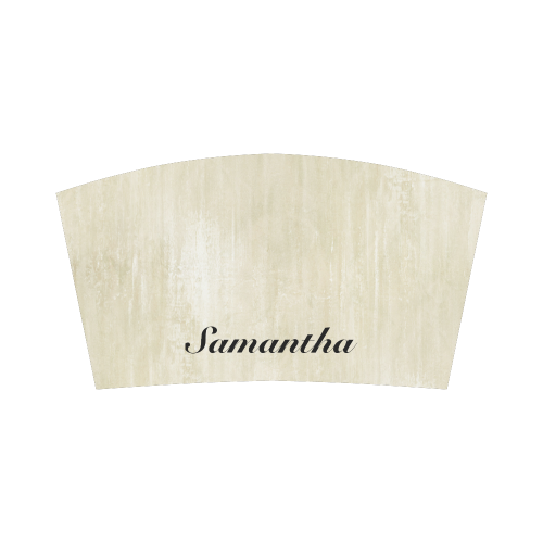 Background Grunge Texture Stone + your Name Bandeau Top