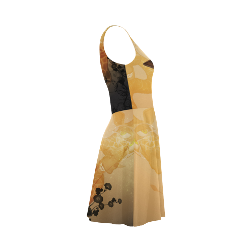 Funny, sweet giraffe Atalanta Sundress (Model D04)