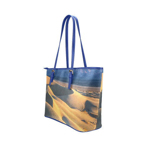 Sand Dune Adventure Leather Tote Bag/Large (Model 1651)