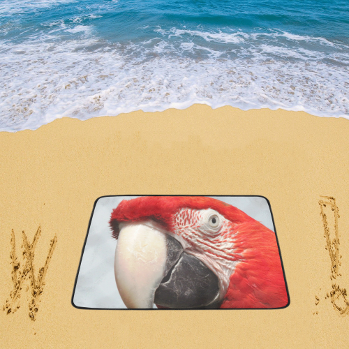 parrot_2015_0203 Beach Mat 78"x 60"