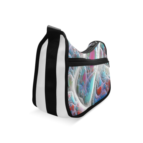 Blue & White Quilt, Abstract Delight Crossbody Bags (Model 1616)