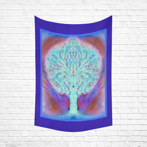 tree of life Cotton Linen Wall Tapestry 60"x 90"