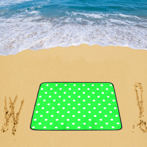 polkadots20160620 Beach Mat 78"x 60"