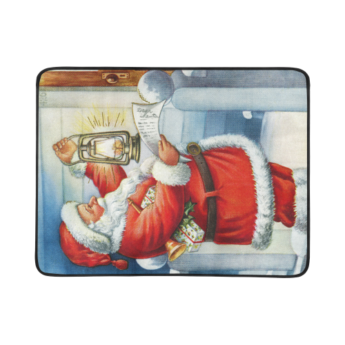 Santa20160603 Beach Mat 78"x 60"