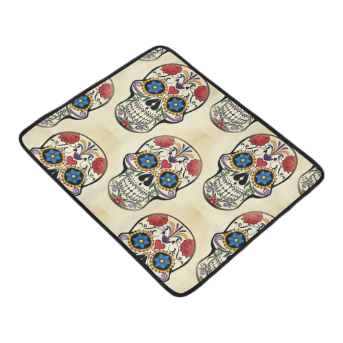 Skull20160602 Beach Mat 78"x 60"