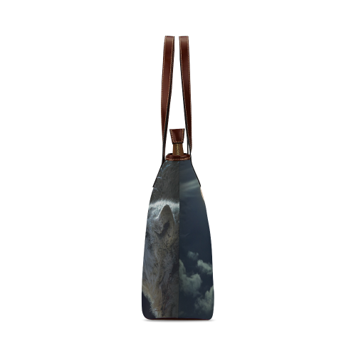 Wolven Love By The Light Of The Moon Shoulder Tote Bag (Model 1646)