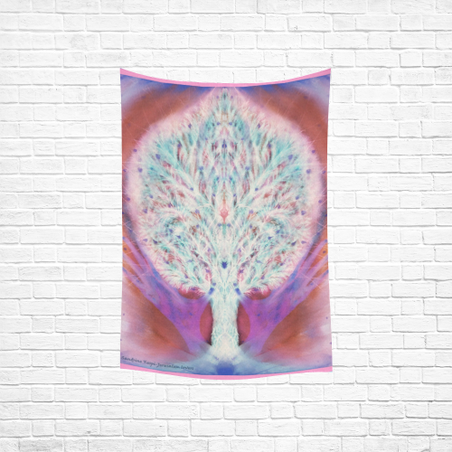 tree of life Cotton Linen Wall Tapestry 40"x 60"