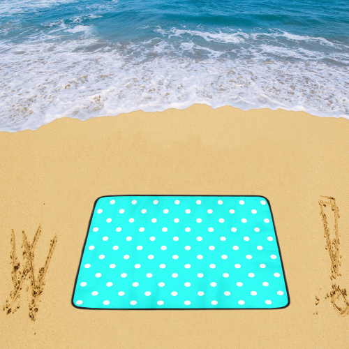 polkadots20160621 Beach Mat 78"x 60"