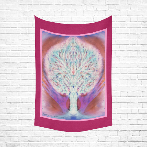 tree of life Cotton Linen Wall Tapestry 60"x 90"