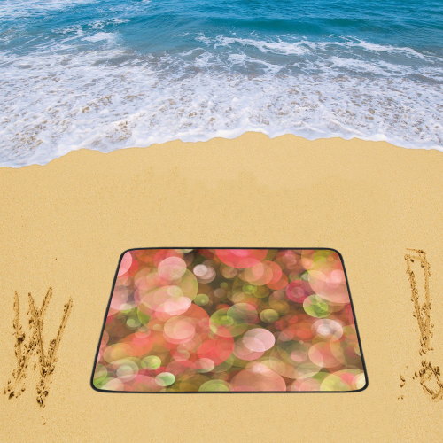 Bubbles011 Beach Mat 78"x 60"