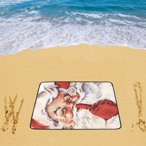 Santa20160601 Beach Mat 78"x 60"