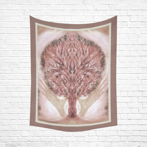 tree of life Cotton Linen Wall Tapestry 60"x 80"