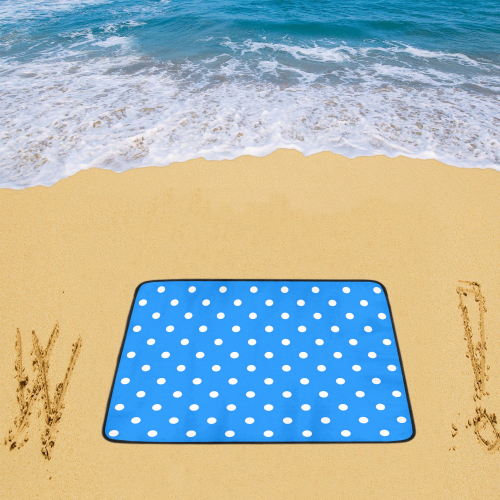 polkadots20160622 Beach Mat 78"x 60"