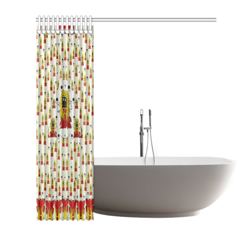 Jynx is singing Shower Curtain 66"x72"