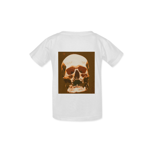 Skull 026 Q Kid's  Classic T-shirt (Model T22)