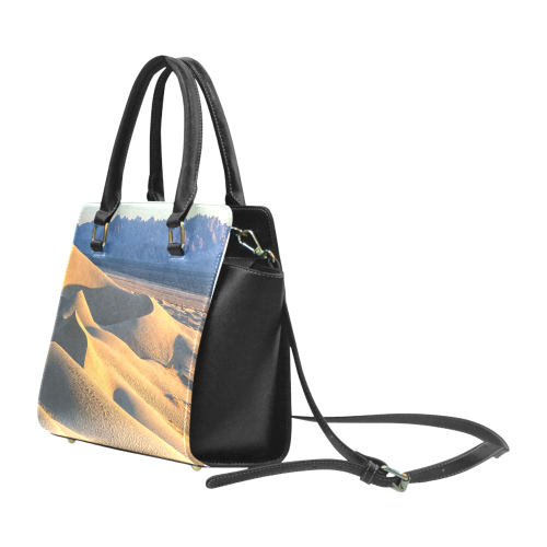 Sand Dune Adventure Rivet Shoulder Handbag (Model 1645)