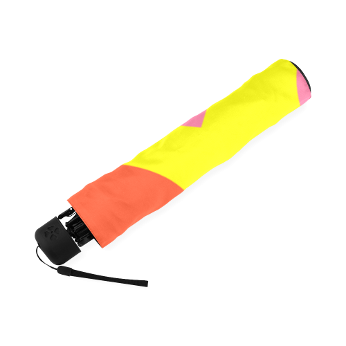 Colorful shapes Foldable Umbrella (Model U01)