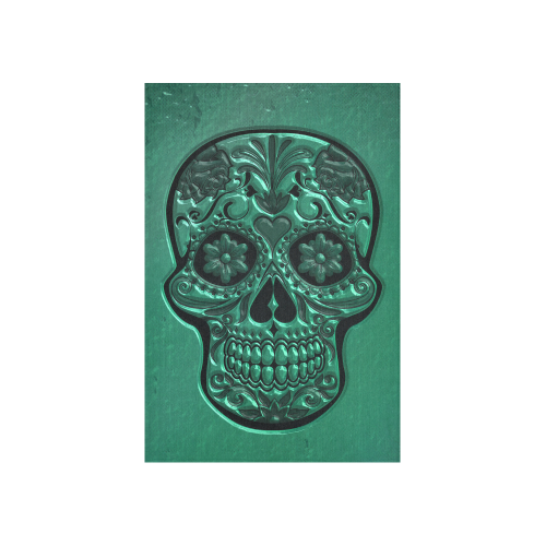 Skull20151204 Cotton Linen Wall Tapestry 40"x 60"